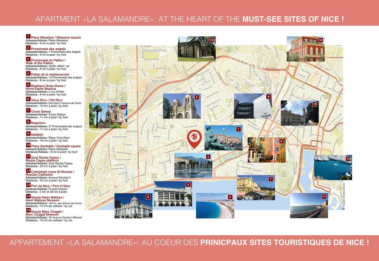 La Salamandre A Nice Exteriér fotografie